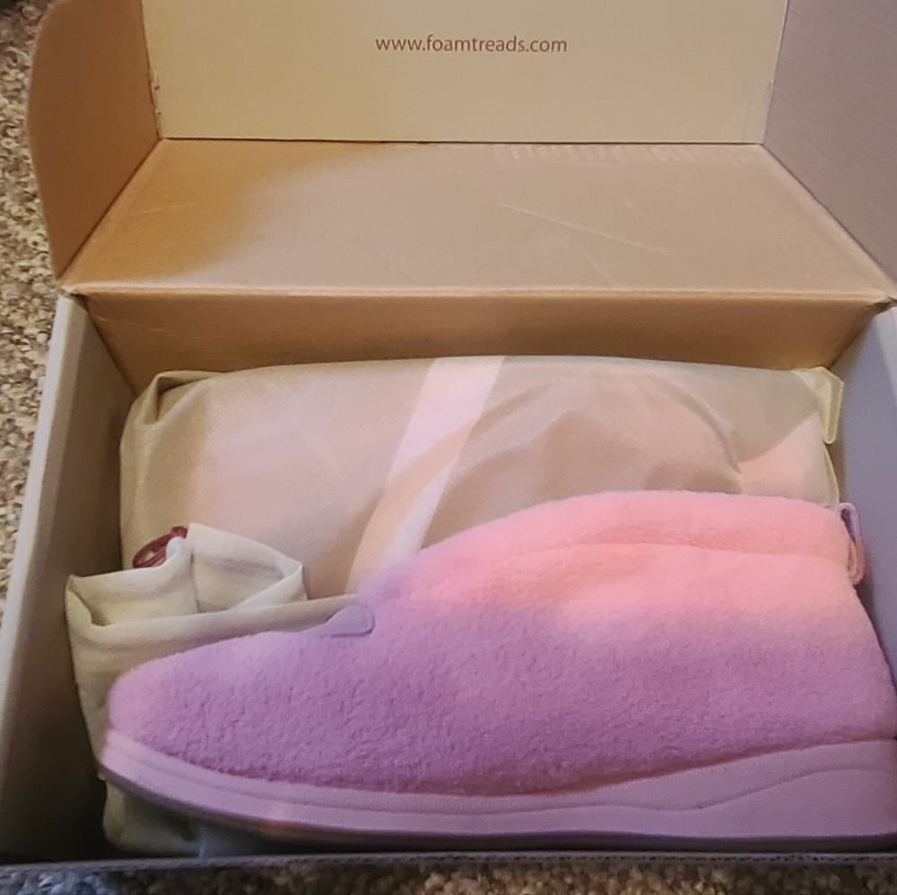 Foamtreads Pink Women's Slippers